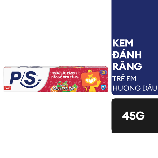 Ảnh của Kem đánh răng trẻ em P/S hương Dâu 45g