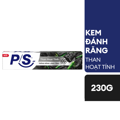 Ảnh của P/S Than Hoạt Tính Trắng Răng Lành Tính 230g