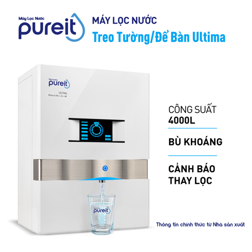Ảnh của MÁY LỌC NƯỚC PUREIT ULTIMA TREO TƯỜNG/ĐỂ BÀN (TRẮNG)
