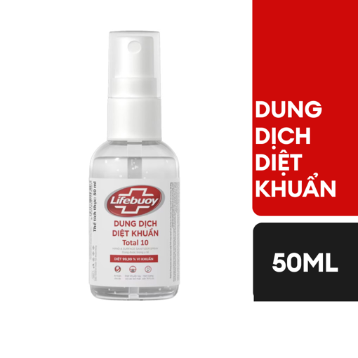Ảnh của Dung dịch diệt khuẩn Lifebuoy Bảo vệ vượt trội 10 50ml
