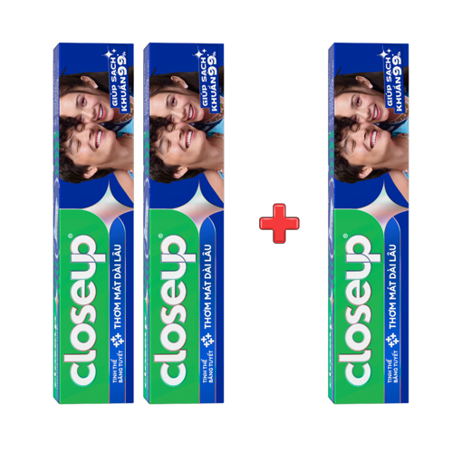 Ảnh của [MUA 2 TẶNG 1] Closeup Tinh Thể Băng Tuyết Thơm Mát 230g