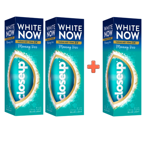 Ảnh của [MUA 2 TẶNG 1] Closeup White Now Morning Kiss 100g