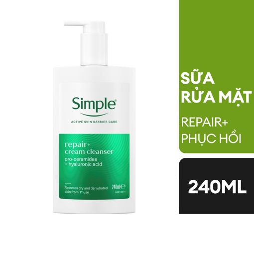 Ảnh của Sữa rửa mặt Simple Phục hồi Repair+ 240ml