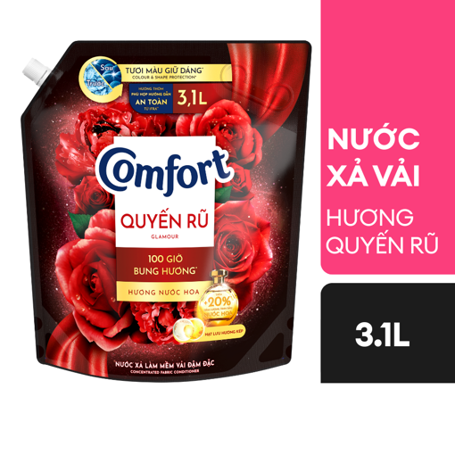 Ảnh của Nước xả vải Comfort Thiên nhiên Quyến rũ 3.1l