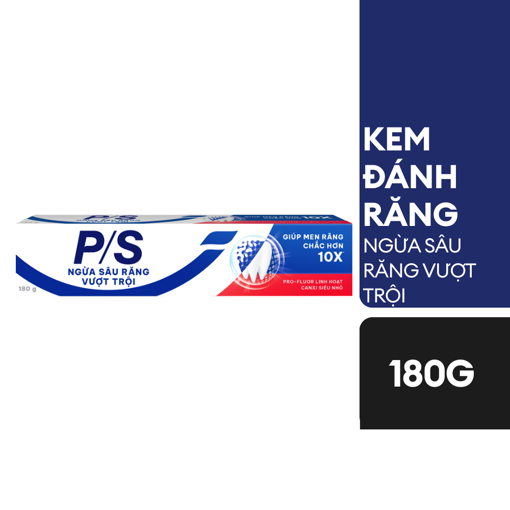 Ảnh của Kem đánh răng P/S Ngừa Sâu Răng Vượt Trội 180g
