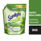 Ảnh của Nước rửa chén Sunlight Khử Mùi Tanh Matcha Trà Nhật túi 3kg