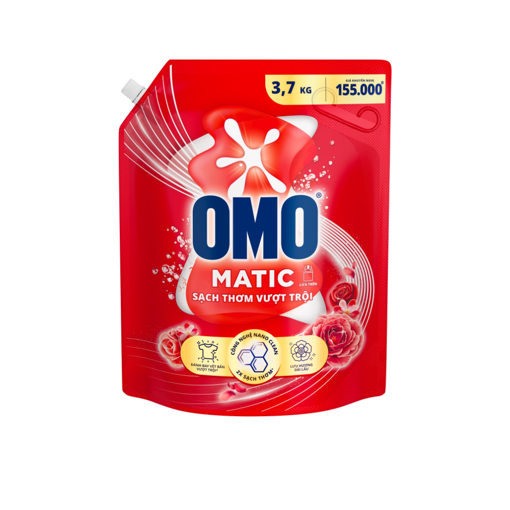 Picture of Nước giặt OMO Matic Cửa trên Sạch Thơm Vượt Trội 3.7kg