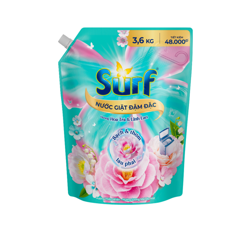 Ảnh của Nước giặt Surf hương Hoa Trà và Linh Lan 3.6kg
