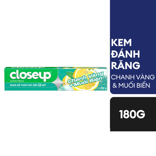 Ảnh của KĐR CloseUp Trắng Răng Chanh Muối Biển 180g