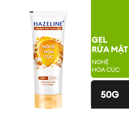 Ảnh của Gel rửa mặt Hazeline Nghệ Hoa Cúc 50g