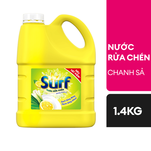 Ảnh của Nước rửa chén Surf hương Chanh Sả 1.4kg