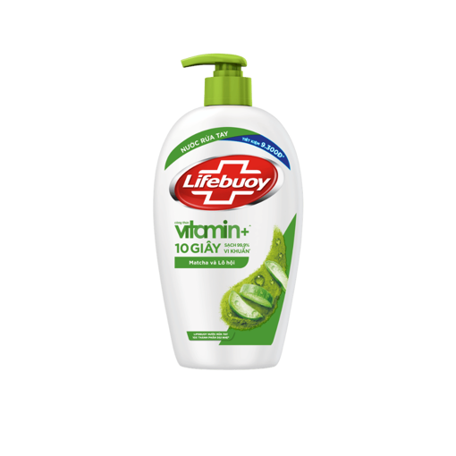 Ảnh của Nước rửa tay Lifebuoy Vitamin Matcha & Nha Đam 450g