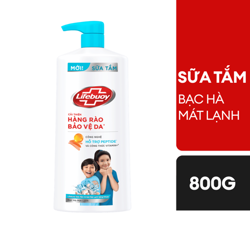 Ảnh của Sữa tắm Lifebuoy Bạc Hà Mát Lạnh 800g