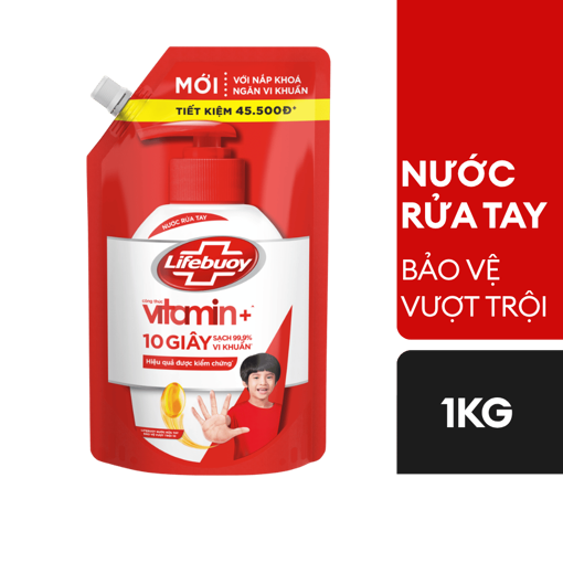 Ảnh của Nước rửa tay Lifebuoy Vitamin Bảo Vệ Vượt Trội 1kg