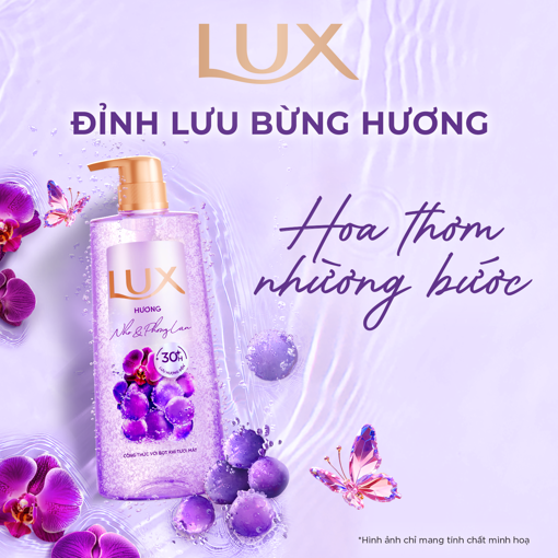 Ảnh của Sữa Tắm Lux Sparkling Phong Lan & Nho 400G