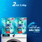 Ảnh của [Sản Phẩm Mới] Combo 2 Nước Giặt Siêu Tốc Lưu Hương Tươi Mới 3.4kg