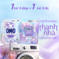 Picture of [Combo Giặt Xả] Nước giặt OMO Cửa trước hương Hoa Linh Lan & Vani Trắng 3.6kg + Nước xả vải Comfort Hoa Trắng Tinh Khôi 3.6l