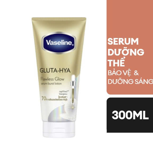 Ảnh của Serum dưỡng thể Vaseline Gluta-Hya Bảo Vệ Và Dưỡng Sáng Da 300ml