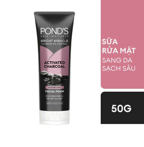 Ảnh của Sữa rửa mặt Pond's Sáng da sạch sâu Bright Miracle Niasorcinol 50g - Hàng cận date